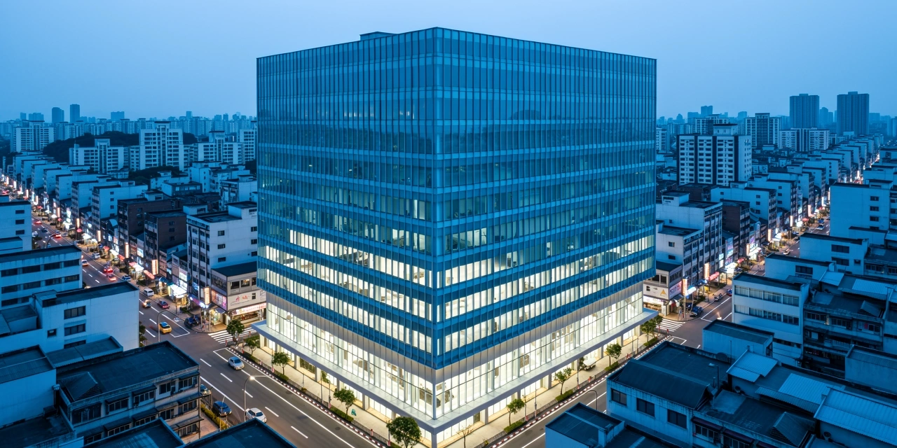 Taipei Business District Architecture